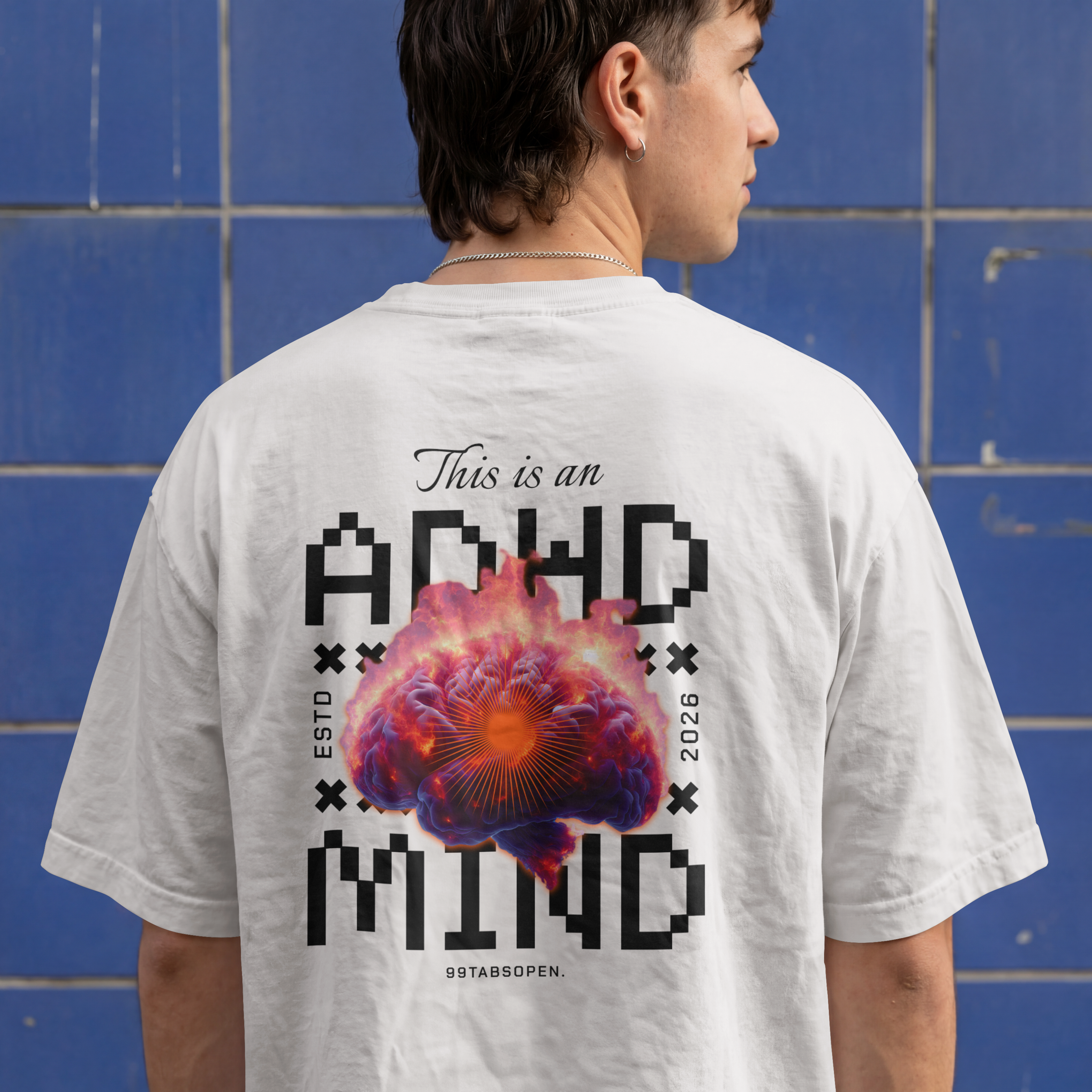 ADHD MIND Oversized Shirt