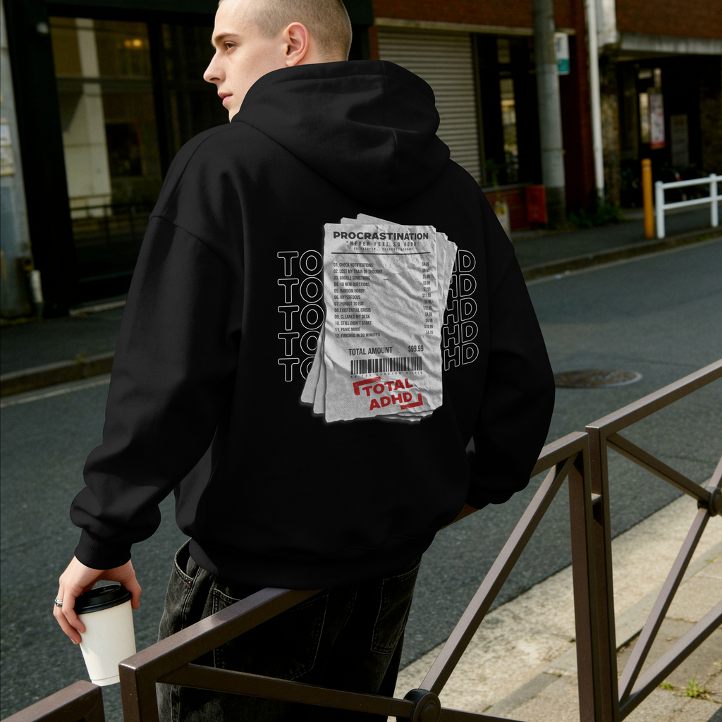 TOTAL ADHD Oversized Hoodie